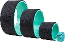 Yoga Wheel 13 inch Yoga Wheel for Back Pain Strongest and Most Comfortable Dharma Yoga Prop Wheel with Free Yoga Bands