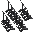 4/6/8/10 Inch Heavy Duty Slatwall Hooks Assortment Kit, Slatwall Accessories Slatwall Panel Hooks Garage Organization Slat Wall Hooks Pegboard Gridwall Hooks Display Hooks for Retail Black (50 pcs)