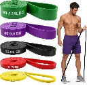 Resistance Bands for Working Out, 5 Levels Pull Up Assistance Bands Set for Workout, Exercise, Home Gym & Strength Training